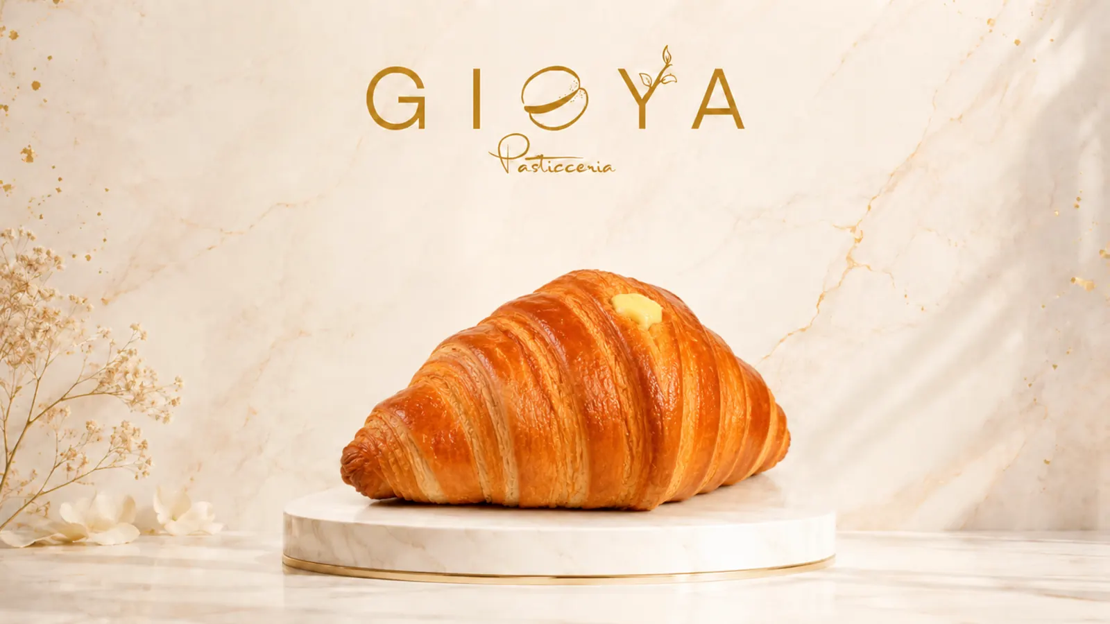 Croissant alla crema