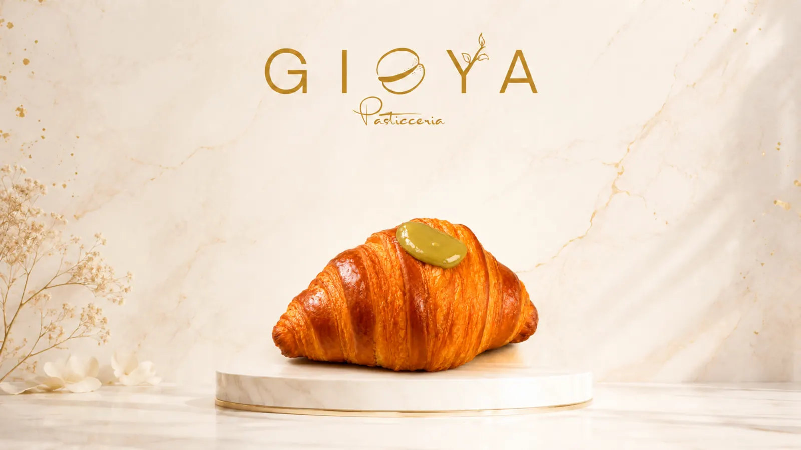 Croissant al pistacchio